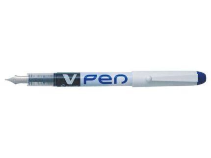 Pilot Penna stilografica V-Pen usa e getta a inchiostro liquido - Punta in acciaio - Tratto da 0
