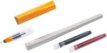 4 mm - 2 ricariche - Colore nero/rosso