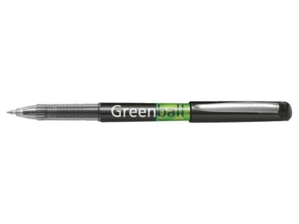 Pilot Penna a inchiostro liquido Greenball - Ricaricabile - Realizzata in plastica riciclata - Punta media 0