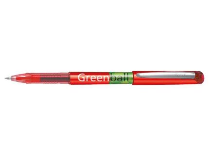 Pilot Penna a inchiostro liquido Greenball - Ricaricabile - Realizzata in plastica riciclata - Punta media 0