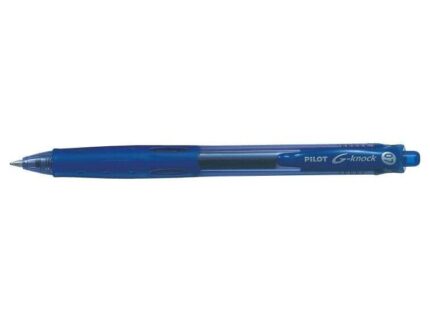 Pilot Penna Gel G-Knock - Ricaricabile - Realizzata in plastica riciclata - Punta a sfera 0