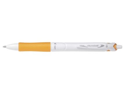 Pilot Penna a sfera retrattile Acroball PureWhite - Ricaricabile - Realizzata in plastica riciclata - Punta arrotondata da 1 mm - Tratto da 0