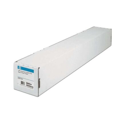 Bobina di carta fotografica HP per plotter - Bianco semilucido per stampa a getto d'inchiostro - 610 mm x 30