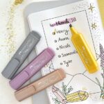 Faber-Castell Textliner 46 Metallic Pennarello fluorescente - Punta smussata - Tratto tra 1 mm e 5 mm - Inchiostro a base d'acqua - Colore oro - immagine 4