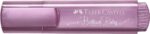 Faber-Castell Textliner 46 Metallic Evidenziatore fluorescente - Punta smussata - Larghezza tratto da 1 mm a 5 mm - Inchiostro a base d'acqua - Colore rubino metallizzato