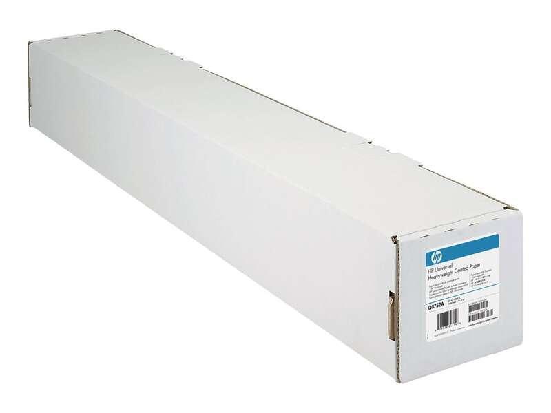 Bobina di carta HP per plotter - Patinata -  90 g 24" 610 mm x 45