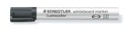 Staedtler Lumocolor 351 Pennarello per lavagna - Punta tonda - Tratto 2 mm - Cappuccio con clip - Colore nero