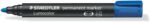 Staedtler Lumocolor 352 Pennarello permanente - Punta tonda - Tratto di circa 2 mm - Cappuccio con clip - Asciugatura rapida - Colore blu - immagine 2