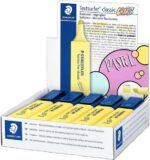Staedtler Textsurfer Classic 364 Pastello Evidenziatore fluorescente - Punta smussata - Tratto tra 1 - 5 mm - Inchiostro a base d'acqua - Colore Giallo Girasole - immagine 3