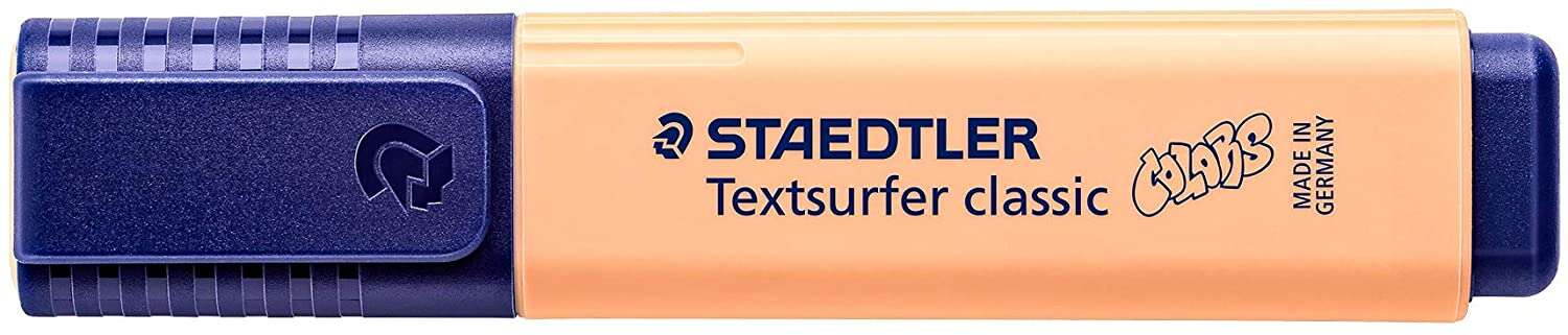 143404_2 Staedtler Textsurfer Classic 364 Pastello Evidenziatore fluorescente - Punta smussata - Tratto tra 1 - 5 mm - Inchiostro a base d'acqua - Colore pesca - immagine 1