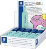 Staedtler Textsurfer Classic 364 Pastello Evidenziatore fluorescente - Punta smussata - Tratto da 1 a 5 mm - Inchiostro a base d'acqua - Colore Menta - immagine 3