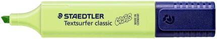 Staedtler Textsurfer Classic 364 Pastello Pennarello fluorescente - Punta smussata - Tratto da 1 a 5 mm - Inchiostro a base d'acqua - Colore verde lime