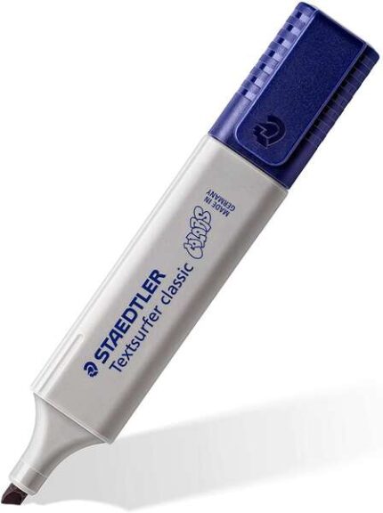 Staedtler Textsurfer Classic 364 Vintage Evidenziatore fluorescente - Punta smussata - Tratto da 1 a 5 mm - Inchiostro a base d'acqua - Colore grigio chiaro