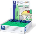 Staedtler Textsurfer Classic 364 Evidenziatore fluorescente - Punta smussata - Tratto da 1 a 5 mm - Inchiostro a base d'acqua - Colore verde pallido - immagine 2