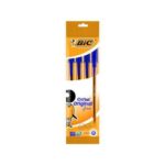 Bic Cristal Original Fine Confezione da 4 penne a sfera - Punta rotonda da 0
