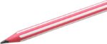 Bic Evolution Stripes Confezione da 8 matite di grafite esagonali con gomma - Mina HB ultra resistente - Realizzate in resina sintetica - Corpo in colori assortiti - immagine 4