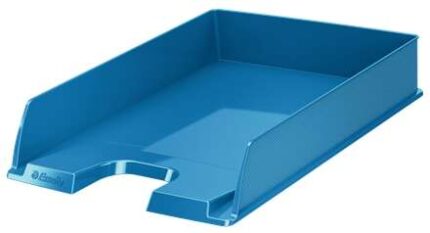Esselte Europost Vivida Vassoio portadocumenti -  Formato verticale - A4 - Spazio per etichetta identificativa - Colore blu
