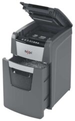 Rexel Optimum AutoFeed 130X Distruggidocumenti automatico a taglio in particelle P-4 - Alimentazione automatica 130 fogli, manuale 8 fogli - Cestino da 44 L - Anti-inceppamento - immagine 4
