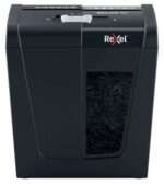 Rexel Secure S5 Distruggidocumenti manuale a strisce P-2 - Distrugge fino a 5 fogli - Capacità del cestino 10 L - Colore nero
