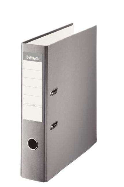 Raccoglitore a leva Esselte - Formato A4 - Dorso 75 mm - Capacità 500 fogli - Colore grigio