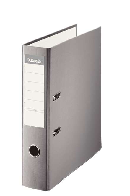 Raccoglitore a leva Esselte - Formato A4 - Dorso 75 mm - Capacità 500 fogli - Colore grigio