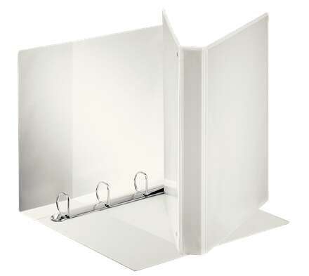 Esselte Canguro Plus Cartellina Canguro A4 a 4 anelli da 25 mm - Capacità per 230 fogli A4 (80 g/m²) - Colore bianco