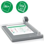 Leitz Precision Office A4+ Taglierina per carta - Taglia fino a 15 fogli - Formato A4 - Lama girevole - immagine 2