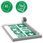 Leitz Precision Office A3 Taglierina per carta - Taglia fino a 15 fogli - Formato A3 - Lama rotante - immagine 2