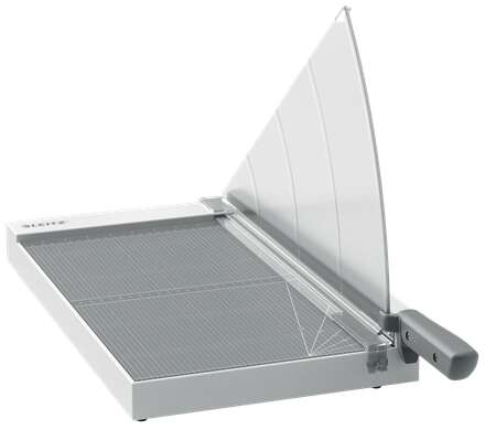 Leitz Precision Home Office A3 Taglierina per carta formato A3 - Taglia fino a 10 fogli - Illuminazione della lama - Lama in acciaio inossidabile di alta qualità