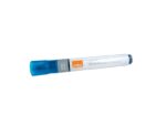 Nobo Confezione da 10 pennarelli per lavagna bianca - Punta tonda da 3 mm - Inchiostro liquido - Finestrina per controllare il livello dell'inchiostro - Colore blu