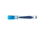 Nobo Confezione da 10 pennarelli per lavagna bianca - Punta tonda da 3 mm - Inchiostro liquido - Finestrina per controllare il livello dell'inchiostro - Colore blu - immagine 5