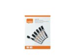 Nobo Confezione da 10 pennarelli per lavagna bianca - Punta tonda 3 mm - Inchiostro liquido - Finestrina per controllare il livello dell'inchiostro - Colore nero - immagine 5