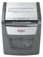 Rexel Optimum AutoFeed 45X Distruggidocumenti automatico a taglio in particelle - 20L - Alimentazione automatica 45 fogli - Fessura manuale 6 fogli - Anti-inceppamento