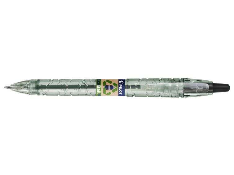 Pilot Penna a sfera retrattile B2P Ecoball BeGreen - Punta rotonda 1 mm - Tratto 0