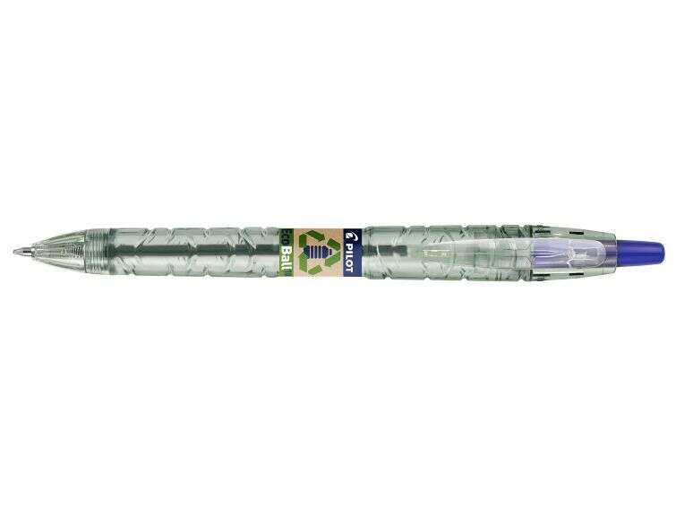 Pilot Penna a sfera retrattile B2P Ecoball BeGreen - Punta rotonda 1 mm - Tratto 0