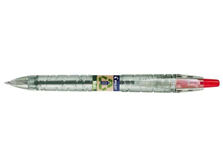 Pilot Penna a sfera retrattile B2P Ecoball BeGreen - Punta rotonda 1 mm - Tratto 0