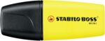 Stabilo Boss Mini Confezione da 3 evidenziatori mini fluorescenti - Tratto da 2 a 5 mm - Inchiostro a base d'acqua - Anti-seccamento - Colori assortiti - immagine 2