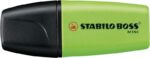 Stabilo Boss Mini Confezione da 3 evidenziatori mini fluorescenti - Tratto da 2 a 5 mm - Inchiostro a base d'acqua - Anti-seccamento - Colori assortiti - immagine 4