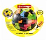 Stabilo Boss Mini Espositore con 50 evidenziatori fluorescenti - Tratto da 2 a 5 mm - Inchiostro a base d'acqua - Anti-seccamento - Colori assortiti