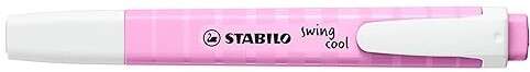Stabilo Swing Cool Pastel Pennarello fluorescente - Corpo piatto - Punta smussata - Tratto tra 1 e 4 mm - Inchiostro a base d'acqua - Antisecante - Colore Fucsia Helado Stabilo Swing Cool Pastel Pennarello fluorescente - Corpo piatto - Punta smussata - Tratto tra 1 e 4 mm - Inchiostro a base d'acqua - Antisecante - Colore Fucsia Helado