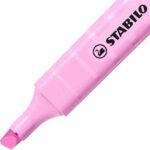 Stabilo Swing Cool Pastel Pennarello fluorescente - Corpo piatto - Punta smussata - Tratto tra 1 e 4 mm - Inchiostro a base d'acqua - Antisecante - Colore Fucsia Helado - immagine 2