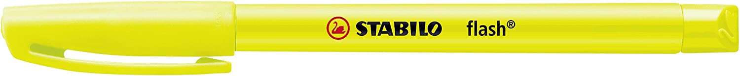 Stabilo Flash Evidenziatore fluorescente - Formato tascabile - Spessore 1 e 3