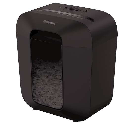 Fellowes LX25 Distruggidocumenti manuale a taglio in particelle P-4 - Distrugge fino a 6 fogli - Cestino da 11