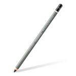 Staedtler Mars Lumograph Charcoal 100C Matita di grafite - Miniera H - Elevata percentuale di carbonio e carboncino - Legno proveniente da foreste sostenibili - immagine 2