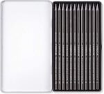 Staedtler Mars Lumograph Pure Graphite 100G Confezione da 12 matite di grafite - Tonalità brillanti - Durezze assortite - immagine 2