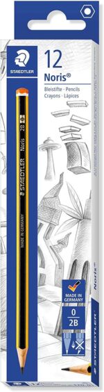 Staedtler Noris 120-0 Matita di grafite - Mina 2B - Resistente alla rottura