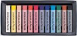 Staedtler 2430 Confezione da 12 pastelli morbidi - Ottimi per mescolare i colori - Resistenti alla luce - Colori assortiti - immagine 2