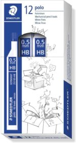 Staedtler Polo 257 Tubetto con mine di grafite - Durezza HB - Tratto 0