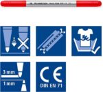 Staedtler Noris 320 Confezione da 12 pennarelli a doppia punta - Resistenti alla pressione - Colori assortiti - immagine 3