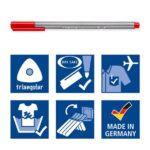 Staedtler Triplus Fineliner 334 Confezione da 20 pennarelli a punta fine - Tratto 0,3 mm circa - Inchiostro a base d'acqua - Colori assortiti - immagine 4